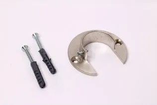 Flange Aço Escovado Devictor 28mm