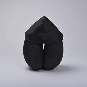 Almofada de Pescoço Flex Com Capuz Mini Grid