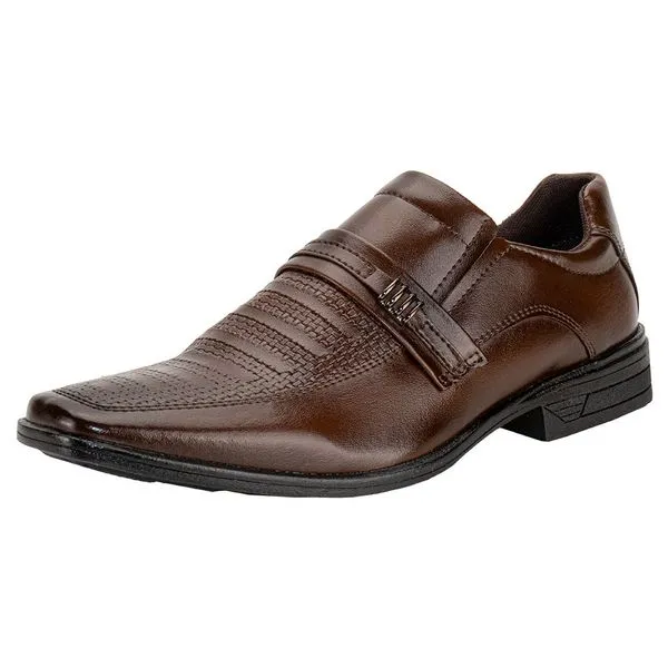 Sapato Masculino Social Bkarellus TR084 CAFÉ 40