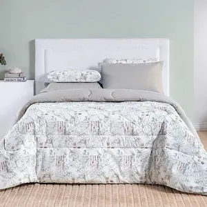 Edredom Casal Padrão Cotton Select Dupla Face 200 Fios 1 Peça - Protea