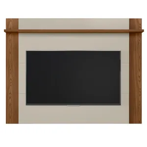Painel Home Tulum em MDP para TV até 55'' Freijó / Off White