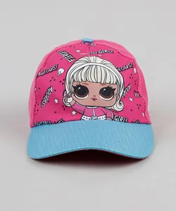 Boné Infantil Aba Curva LOL Surprise Pink G