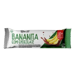 Bananada Bananita com Chocolate Zero 25g
