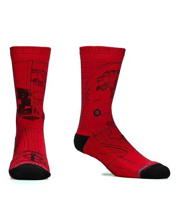 Meia Stance The Storm Trooper Crew Unissex - G