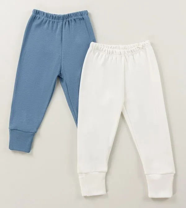 Kit Culote Fio Egípcio com 2 unidades - 421408 Azul - M