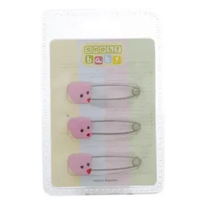 Kit Alfinete Para Fralda Smoby Baby 3 Peças 875394 (MP)