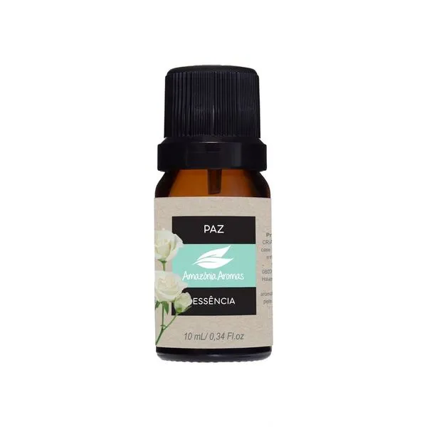 Essência Oleosa Paz Alta Concentração para Difusores e Velas 10ML Amazônia Aromas Essência Oleosa Paz Alta Concentração 10ML Amazônia Aromas