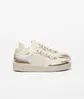 V-90 Leather White Calcaire Platine