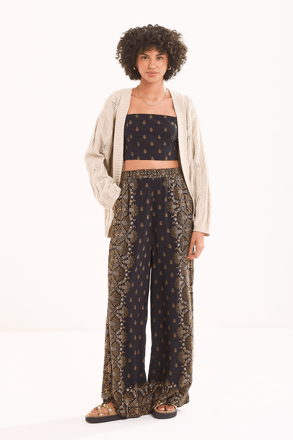 calça moni v pantalona elastico EST. MARRAKECH GG