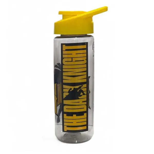 Garrafa de Água Squeeze Batman 700ML para Escola Academia Amarelo Plasduran Plásticos Garrafa de Água Squeeze Batman 700ML Escolar Academia Amarelo Plasduran Plásticos