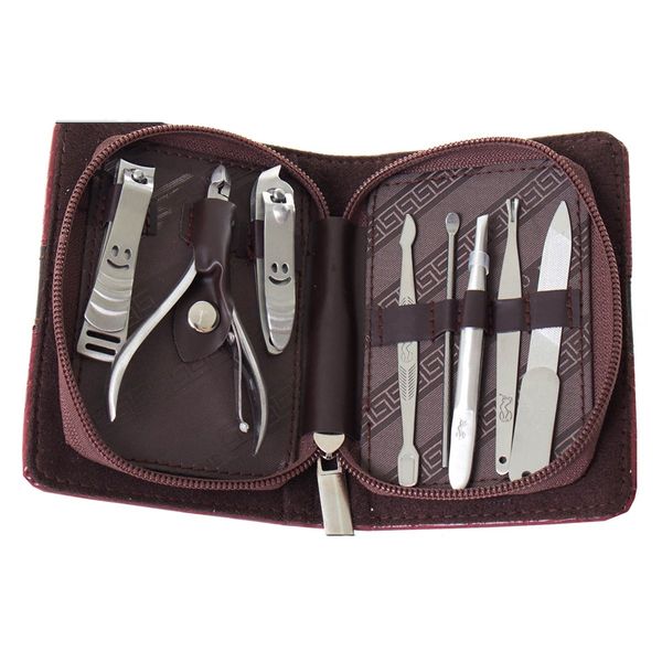Jogo para Manicure 8 Peças Latcor MS10653CR