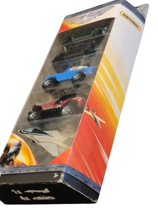 PACK 5 Carrinhos Matchbox Temáticos TOP GUN MAVERICK 1MAGNUS - GPF95