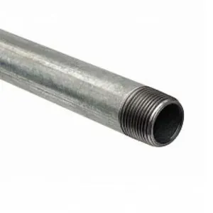 Tubo Aço Galvanizado Roscável NBR 3 Metros Tuper Tubo Aço Galvanizado 3m 3/4" Roscável NBR5580 Tuper