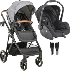 Carrinho de Bebe Moises Bebe Conforto Kiddo Cosmos Grafite