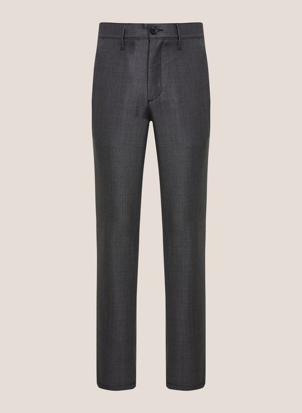 Calça Right Fit Lã Alfaiataria Dudalina Masculina 42