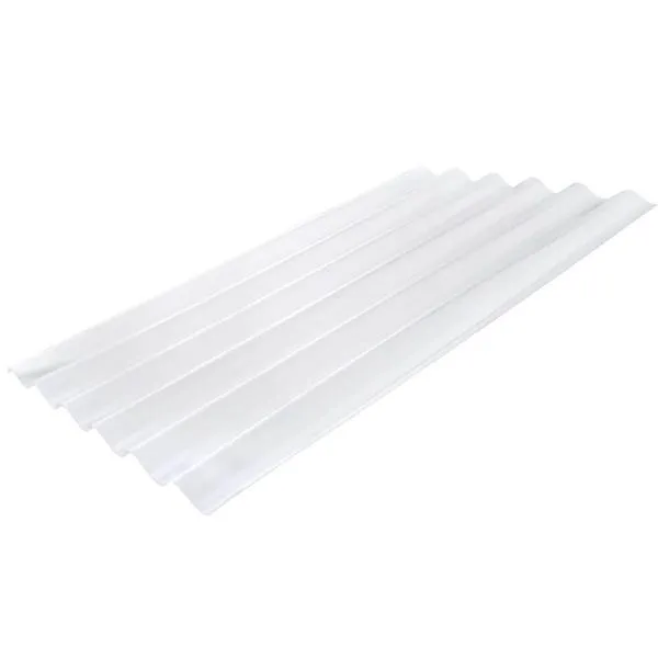 Telha Onda Alta Cristal Policarbonato 1,10x1,83 Metro - Ca2a0600l - Ajover