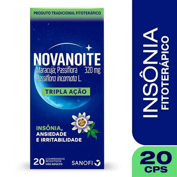 Novanoite 320mg 20 Comprimidos