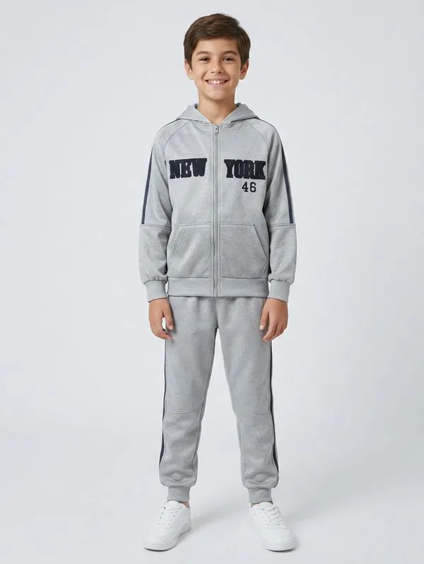 Conjunto Longo Juvenil Para Menino - MESCLA 14