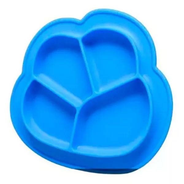 Prato De Silicone Zoop Azul (MP)