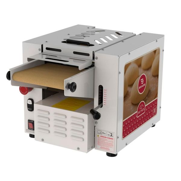 Modeladora de Pães de Mesa 22cm MBMJ-22-1 STYLE G3 Bivolt para Massas Até 1kg Braesi Modeladora de Pães de Mesa 22cm MBMJ-22-1 STYLE G3 Bivolt Braesi