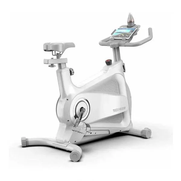 Bicicleta Spinning Magnética Inércia H63c Branca Até 120kg