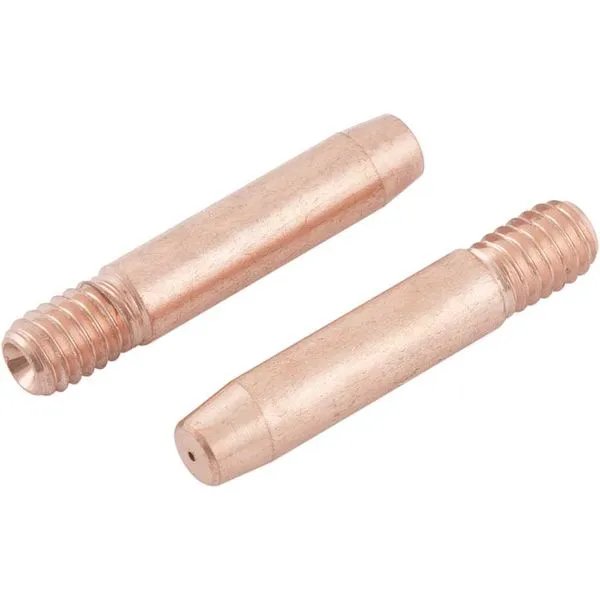 Bico de contato 0,8 mm x 43 mm para tocha TMV 300 com 5 peças - VONDER