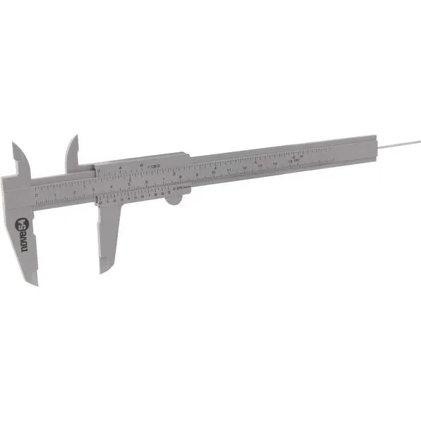 Paquímetro plástico 150 mm - 6" - NOVE54