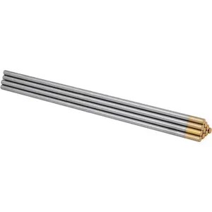 Eletrodo de tungstênio ponta dourada 3,2mm AWS A5.12 com 10 peças VONDER