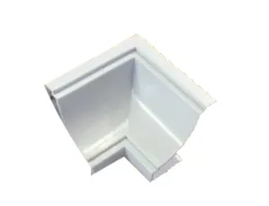 Canto Forro PVC Semita 90° Interno Branco Gelo Pacote com 4 Unidades