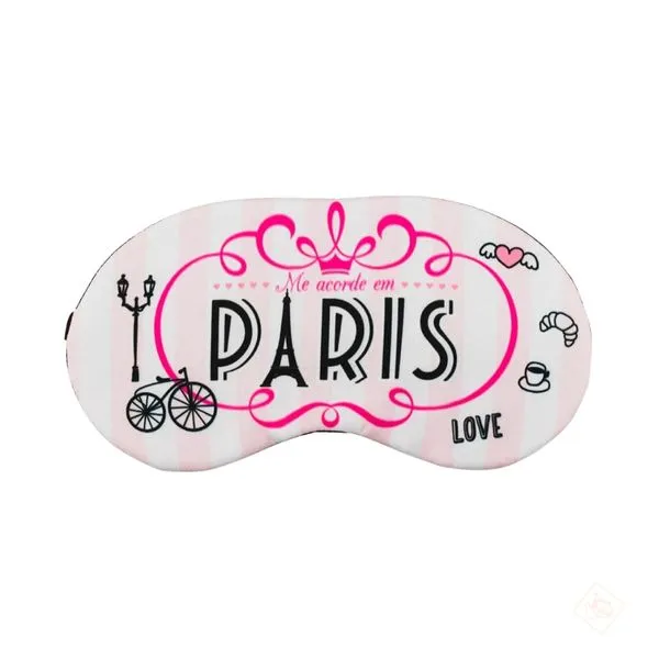 Máscara de Dormir Me Acorde em Paris Love - Taimes