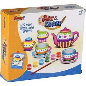 COLECAO ART E CRAFT TEA PARTY - ZOOP TOYS