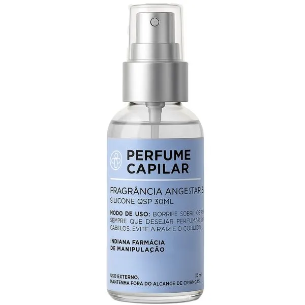 Perfume Capilar Manipulado Fragrância Angestar 30ml