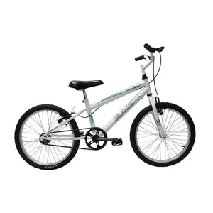 Bicicleta Aro 20 Bike Infantil Meninos Masculino Saidx Branca