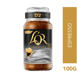Café Solúvel L'OR Espresso Vidro 100g
