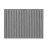 Passadeira PVC 43cm x 1 metro Tropical grafite Kapazi