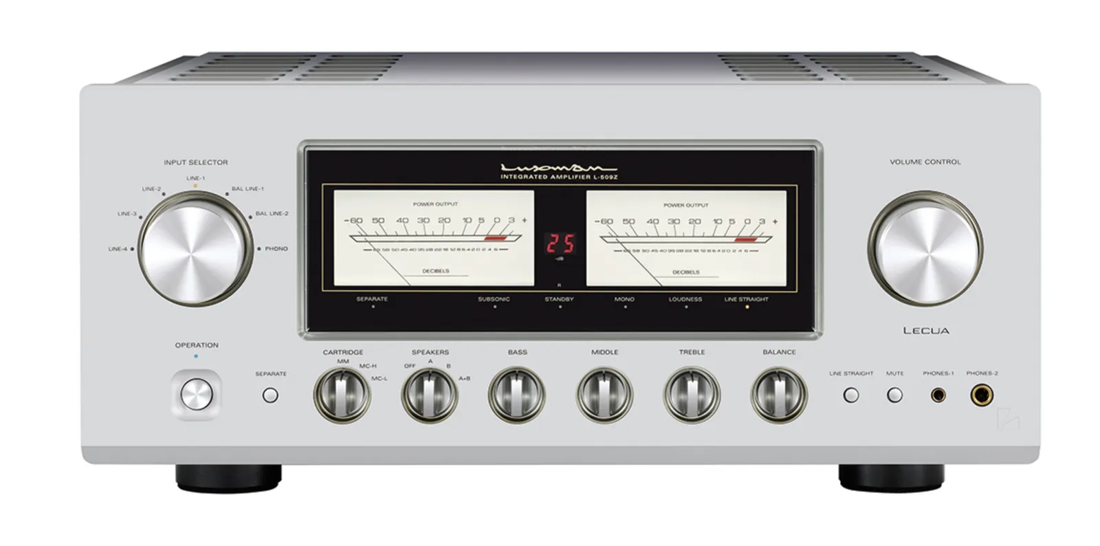 Luxman L-509Z - Amplificador Integrado com Tecnologia Avançada de Áudio e DAC 120v