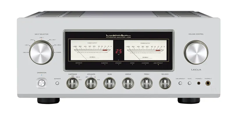 Luxman L-509Z - Amplificador Integrado com Tecnologia Avançada de Áudio e DAC 120v