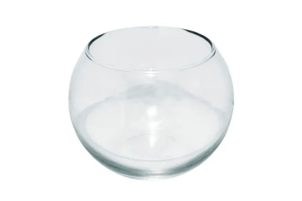 Vaso Para Flores Vidro Isis 10,5x11,5cm - bee B0249