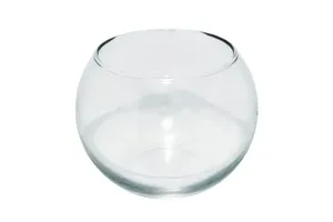 Vaso Para Flores Vidro Isis 10,5x11,5cm - bee B0249