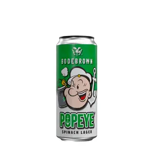 Cerveja Popeye Spinach Lager Bodebrown Cores Sortidas - 470ml