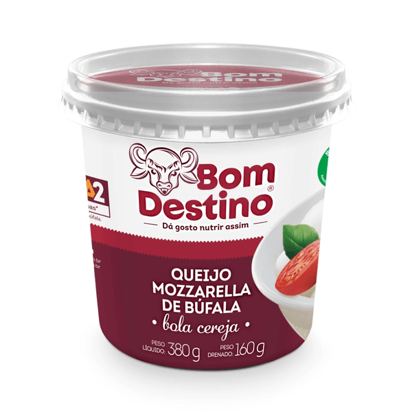Queijo Mussarela Bom Destino Bolinhas 160g
