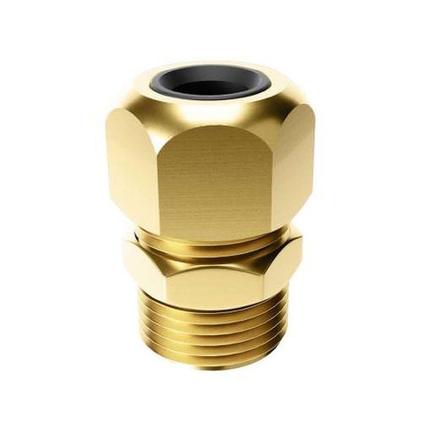 Adaptador Externo 1-2 X 3-8 Bsp-tm Em Aço Inox 304 Para Vaso Sanitário
