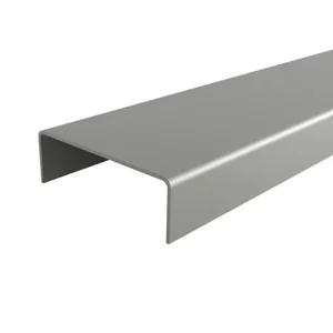 Perfil T Testeira para Portas Fit Eucatex Perfil Testeira para Portas Cinza Ocidental Fit 80,6cm