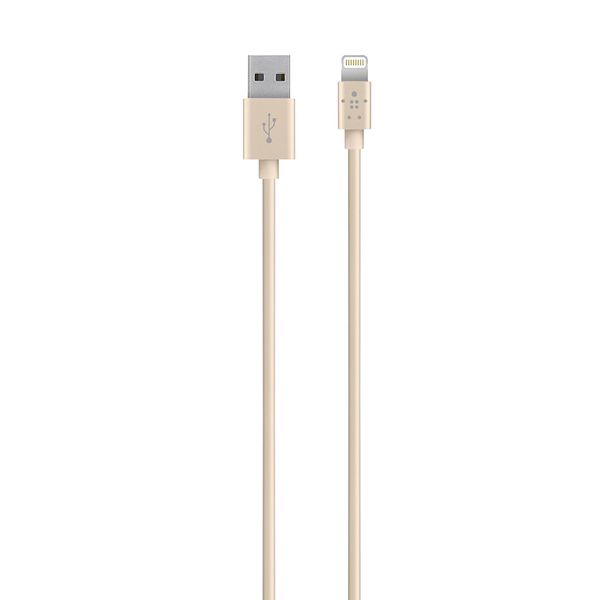 Cabo Belkin Lightning (iPhone/iPad) - Gold