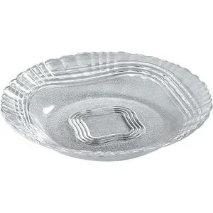 Prato de Vidro Fundo 22cm Crystal Wheaton