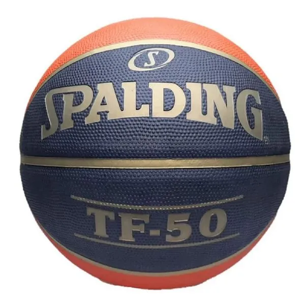 Bola De Basquete Spalding Tf-50 Cbb Profissional Airbility - Ref 83-944z Tamanho 7 Azul