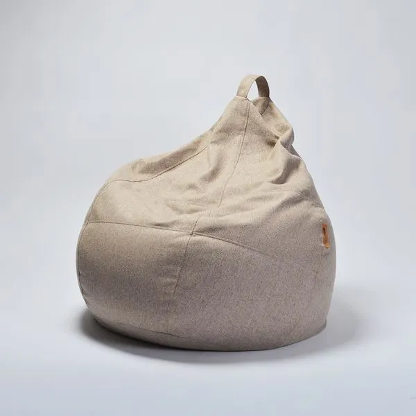 Puff Beanbag Maxi Bege
