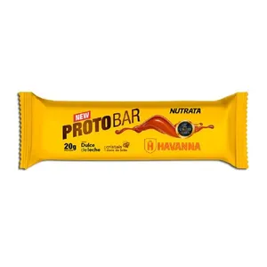 Barra de Proteína WHEY GREGO BAR Whey Brownie com Dulce de Leche Havanna 70g