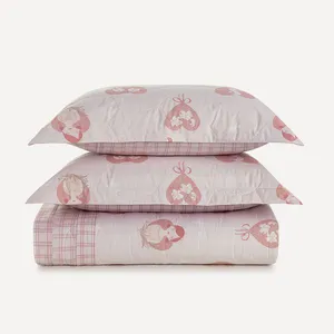 Colcha Infantil Casal com Porta-travesseiros 200 Fios Ameli