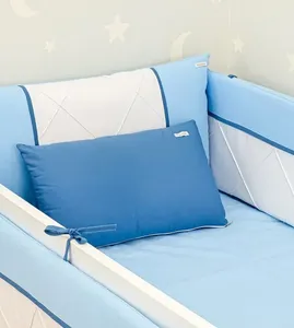 Kit de Berço Exclusive com 5 Peças Azul - 113C09KB